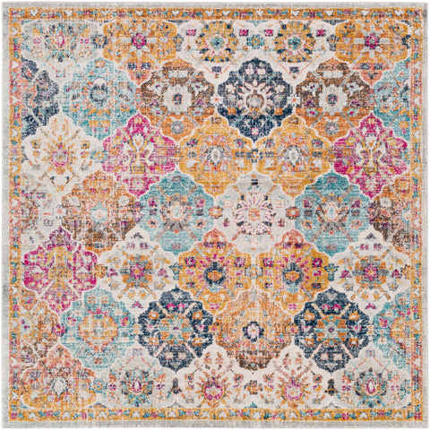 Image of Surya Harput Traditional Saffron, Burnt Orange, Dark Blue, Garnet, Teal, Charcoal, Beige Rugs HAP-1018