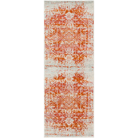 Image of Surya Harput Traditional Burnt Orange, Light Gray, Garnet, Beige Rugs HAP-1019