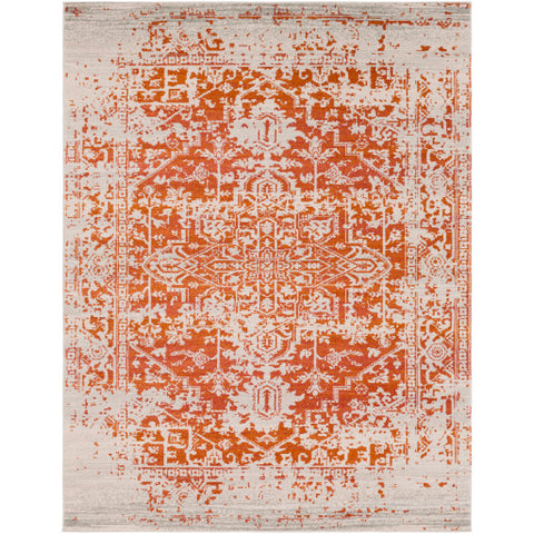 Image of Surya Harput Traditional Burnt Orange, Light Gray, Garnet, Beige Rugs HAP-1019