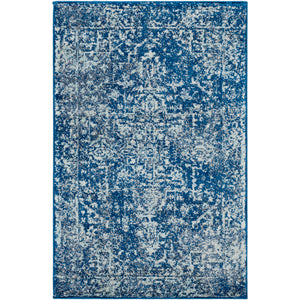 Surya Harput Traditional Dark Blue, Teal, Charcoal, Beige Rugs HAP-1022