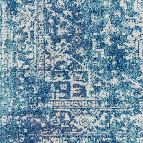 Image of Surya Harput Traditional Teal, Dark Blue, Beige Rugs HAP-1023