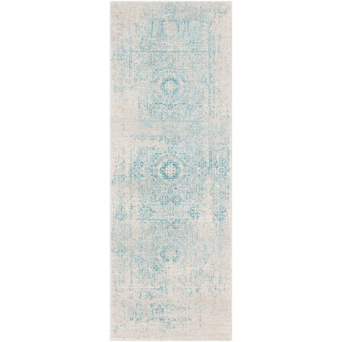 Image of Surya Harput Traditional Teal, Light Gray, Beige Rugs HAP-1026