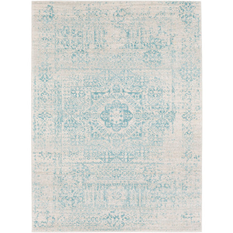 Image of Surya Harput Traditional Teal, Light Gray, Beige Rugs HAP-1026