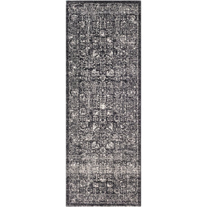 Surya Harput Traditional Black, Light Gray, Charcoal, Beige Rugs HAP-1028