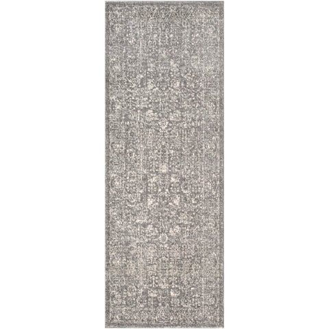 Image of Surya Harput Traditional Charcoal, Light Gray, Beige Rugs HAP-1029