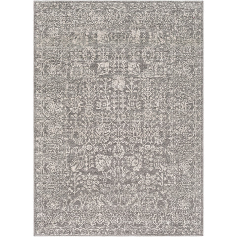 Image of Surya Harput Traditional Charcoal, Light Gray, Beige Rugs HAP-1029