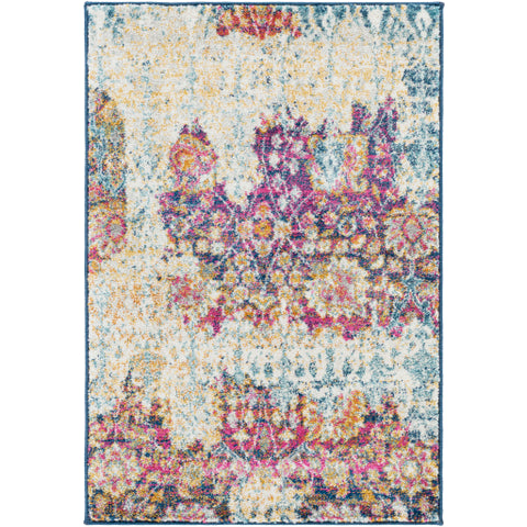 Image of Surya Harput Traditional Burnt Orange, Saffron, Garnet, Dark Blue, Teal, Ivory, Light Gray, Medium Gray Rugs HAP-1049