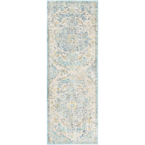 Image of Surya Harput Traditional Beige, Saffron, Light Gray, Teal, Charcoal Rugs HAP-1065