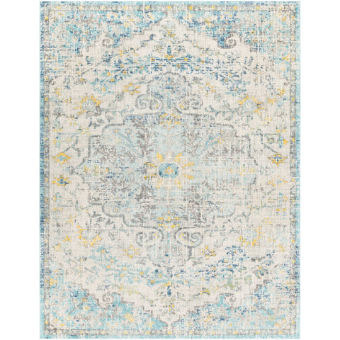 Image of Surya Harput Traditional Beige, Saffron, Light Gray, Teal, Charcoal Rugs HAP-1065