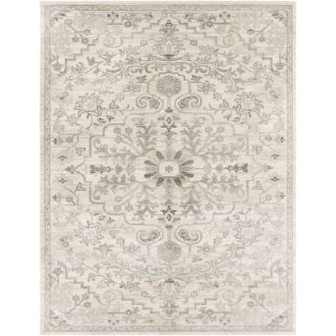 Image of Surya Harput Traditional Light Gray, Charcoal, Beige Rugs HAP-1069