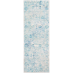 Surya Harput Traditional Aqua, Light Gray, Bright Blue, Ivory Rugs HAP-1089