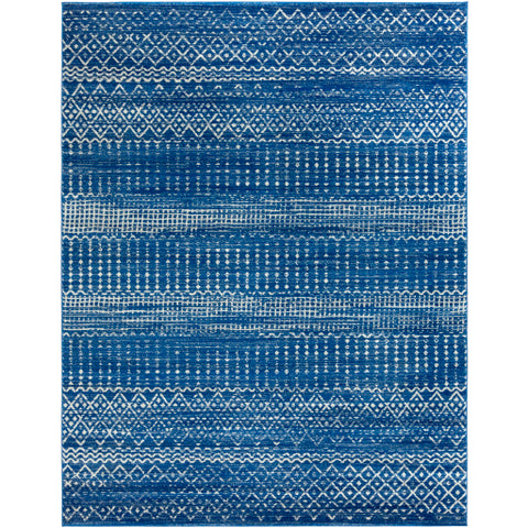 Image of Surya Harput Global Bright Blue, Light Gray Rugs HAP-1095