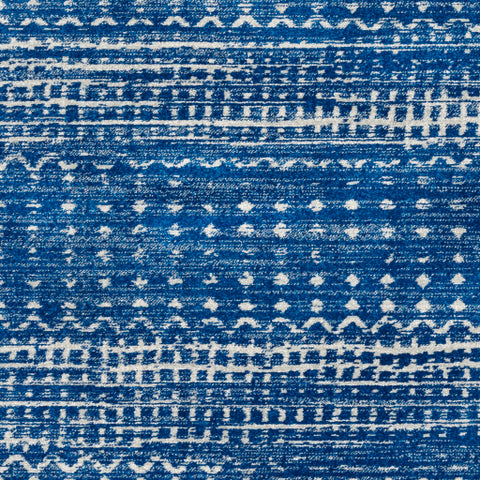 Image of Surya Harput Global Bright Blue, Light Gray Rugs HAP-1095