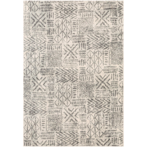 Image of Surya Harput Global Charcoal, Light Gray, Ivory Rugs HAP-1099