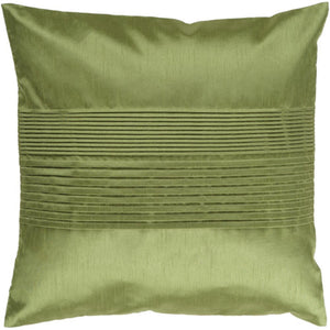 Surya Solid Pleated Texture Dark Green Pillow Kit HH-013-Wanderlust Rugs