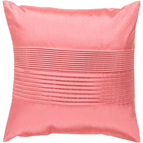 Surya Solid Pleated Texture Pale Pink Pillow Kit HH-023-Wanderlust Rugs