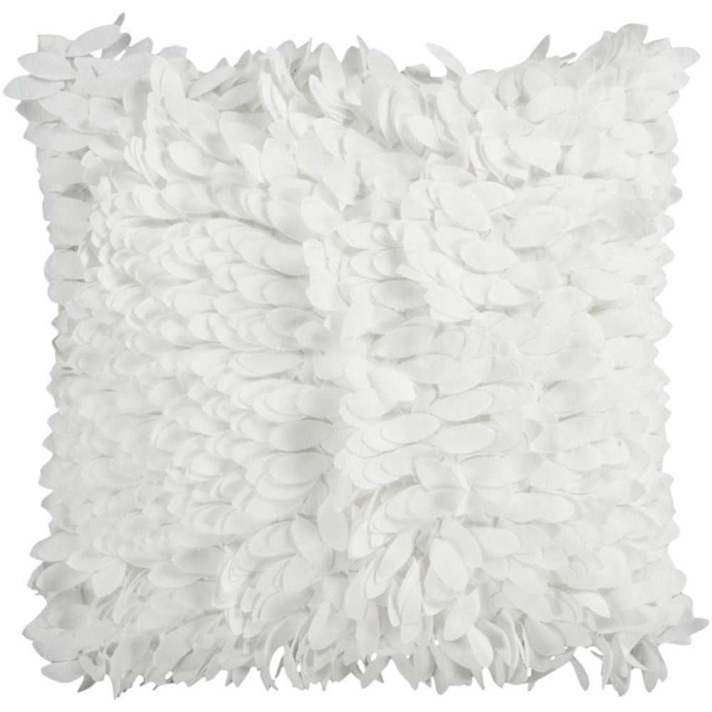 Surya Claire Texture White Pillow Kit HH-069-Wanderlust Rugs