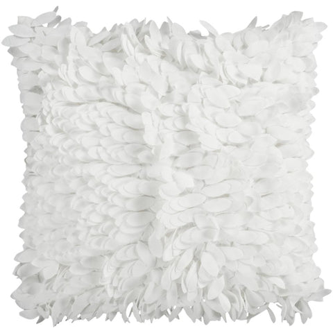 Image of Surya Claire Texture White Pillow Kit HH-069-Wanderlust Rugs