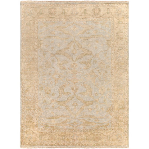 Image of Surya Hillcrest Traditional Wheat, Sea Foam, Taupe, Khaki, Cream, Tan, Camel Rugs HIL-9010