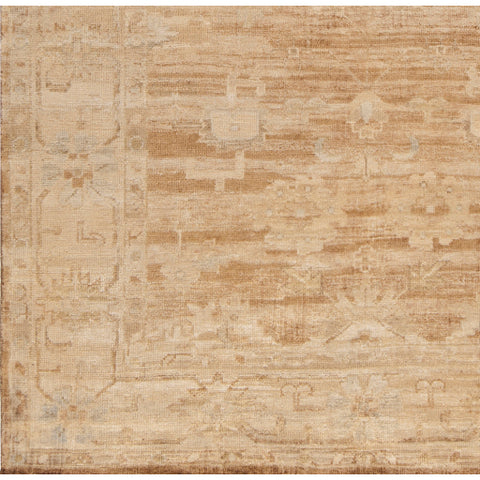 Image of Surya Hillcrest Traditional Dark Brown, Cream, Tan, Clay, Khaki, Wheat, Sage Rugs HIL-9012