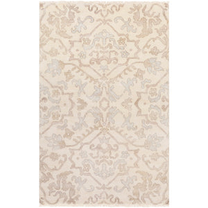 Surya Hillcrest Traditional Light Gray, Camel, Taupe Rugs HIL-9040
