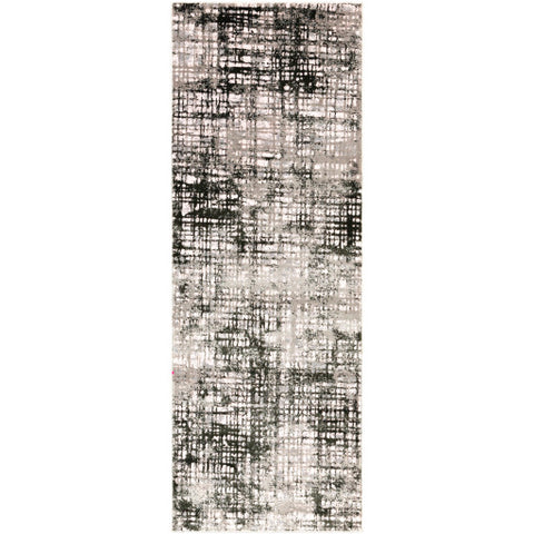 Image of Surya Himalayan Modern Light Gray, Black, Medium Gray Rugs HIM-2309