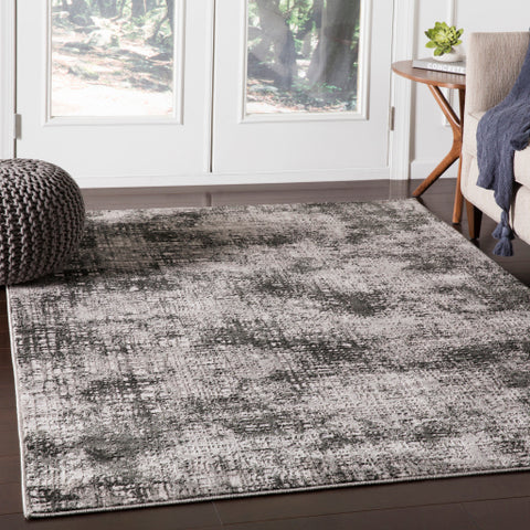 Image of Surya Himalayan Modern Light Gray, Black, Medium Gray Rugs HIM-2309