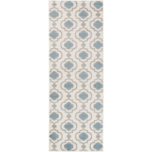 Surya Horizon Cottage Denim, Medium Gray, Cream Rugs HRZ-1021