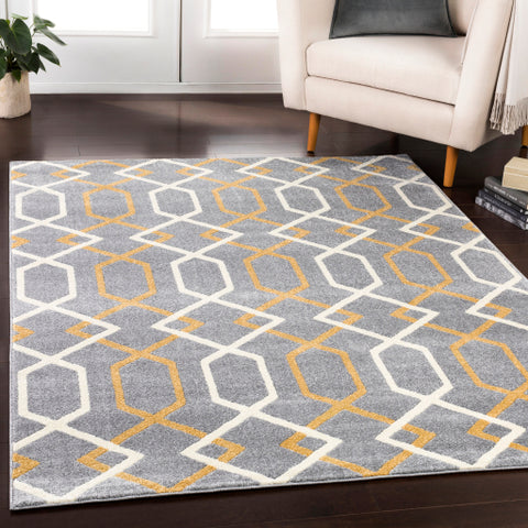 Image of Surya Horizon Cottage Medium Gray, Wheat, Cream Rugs HRZ-1043