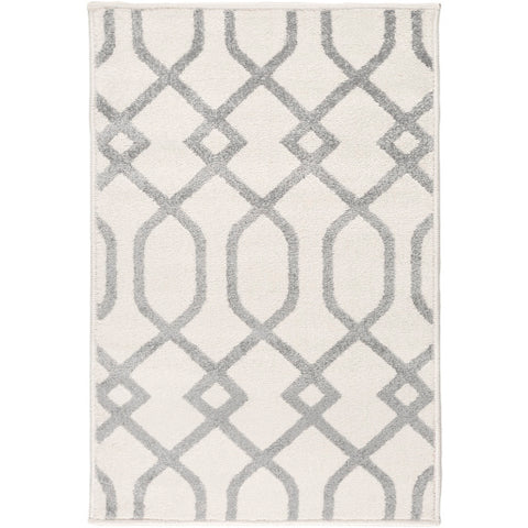 Image of Surya Horizon Cottage Medium Gray, Cream Rugs HRZ-1048