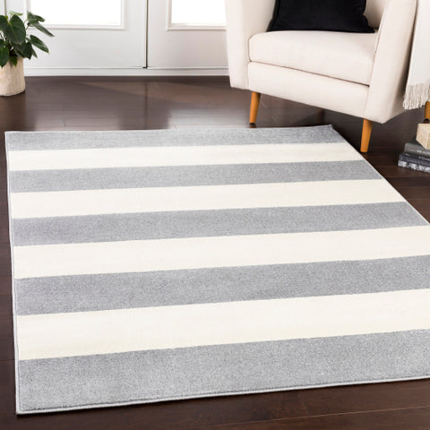 Image of Surya Horizon Modern Medium Gray, Cream Rugs HRZ-1094