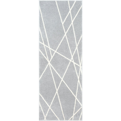 Image of Surya Horizon Modern Medium Gray, Cream Rugs HRZ-2301