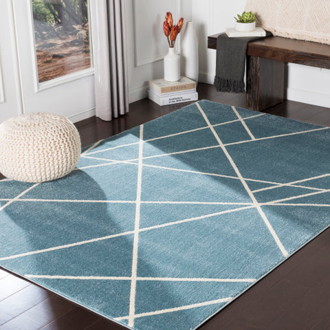 Image of Surya Horizon Modern Denim, Cream Rugs HRZ-2303