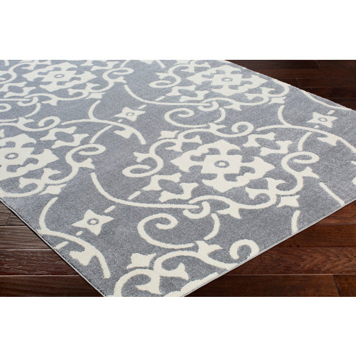 Surya Horizon Cottage Medium Gray, Cream Rugs HRZ-2305