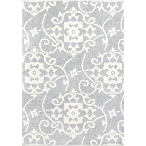 Image of Surya Horizon Cottage Medium Gray, Cream Rugs HRZ-2305