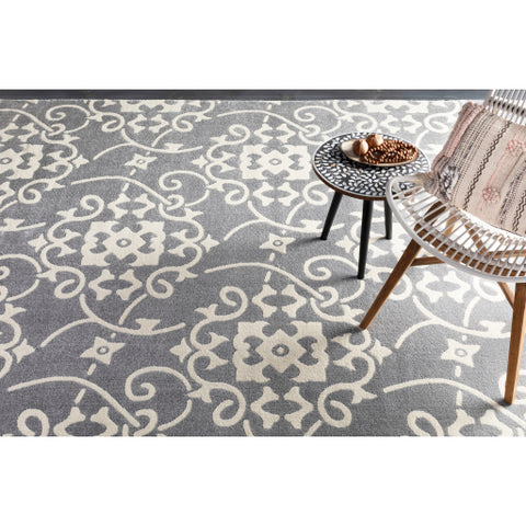 Image of Surya Horizon Cottage Medium Gray, Cream Rugs HRZ-2305