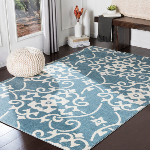 Image of Surya Horizon Cottage Denim, Cream Rugs HRZ-2308