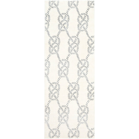 Image of Surya Horizon Coastal Medium Gray, Cream Rugs HRZ-2309