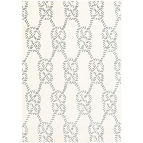 Image of Surya Horizon Coastal Medium Gray, Cream Rugs HRZ-2309