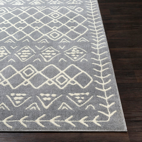 Image of Surya Horizon Global Medium Gray, Cream Rugs HRZ-2314