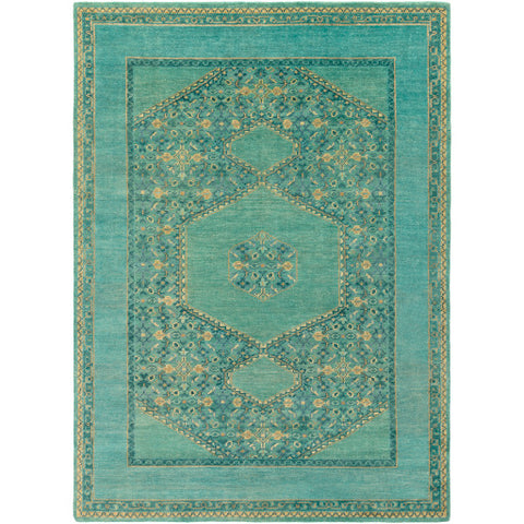 Image of Surya Haven Traditional Emerald, Teal, Dark Green, Olive Rugs HVN-1217