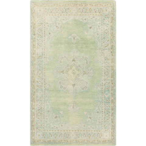 Image of Surya Haven Traditional Dark Green, Emerald, Beige, Mint Rugs HVN-1222