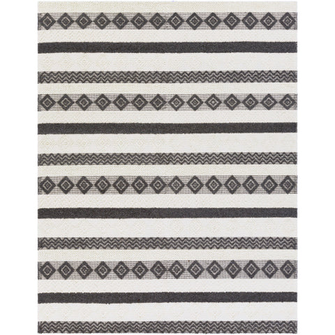 Image of Surya Hygge Modern Charcoal, White Rugs HYG-2301