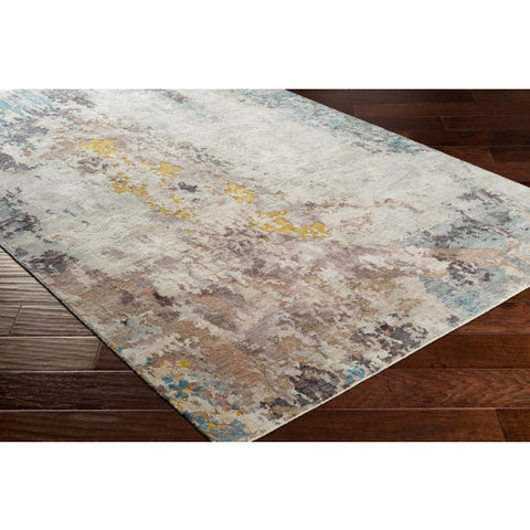 Image of Surya Imola Modern Aqua, Taupe, Charcoal, Eggplant, Sea Foam, Mustard, Camel Rugs IML-1000