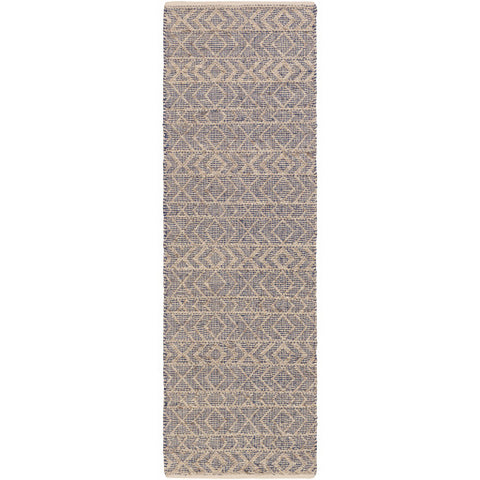 Image of Surya Ingrid Modern Dark Blue, Ivory, Taupe Rugs ING-2003