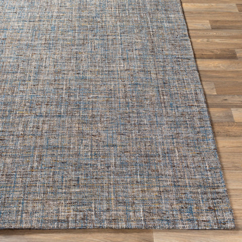 Image of Surya Inola Modern Bright Blue, Medium Gray, Tan, Dark Brown Rugs INL-1000