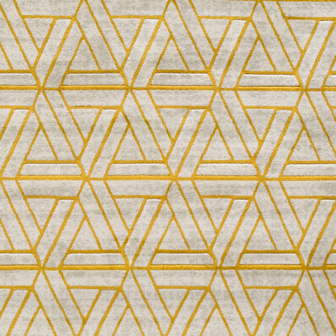 Image of Surya Jax Modern Mustard, Dark Brown, Light Gray Rugs JAX-5027