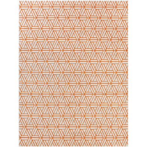 Image of Surya Jax Modern Burnt Orange, Dark Brown, Light Gray Rugs JAX-5028