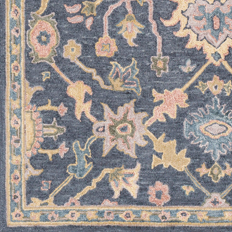 Image of Surya Joli Traditional Charcoal, Butter, Tan, Taupe, Camel, Sage, Teal Rugs JOI-1003