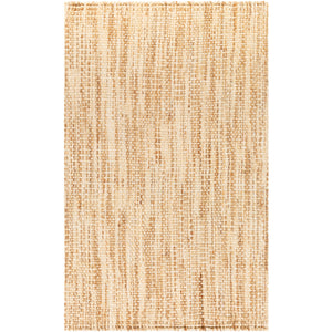 Surya Jute Woven Cottage Wheat, Cream Rugs JS-1001